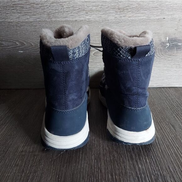 Ryka Waterproof Aubonne Navy Blazer Outdoor Women’s Boots Faux Fur 8M - Picture 5 of 10